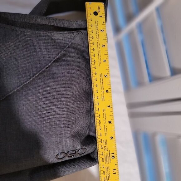 OGIO Brooklyn Crossbody Tablet Purse Dark Gray Shoulder Bag - Picture 13 of 13